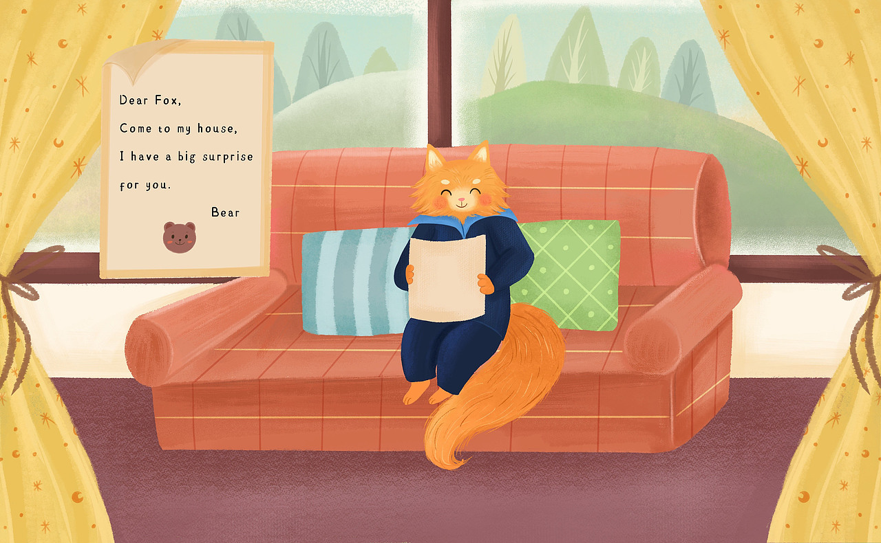 绘本《Surprise》（图ZMzQ5NjcxNTg4） - 绘本 - 站酷设计师雪梨__Sherry原创素材 - 站酷ZCOOL