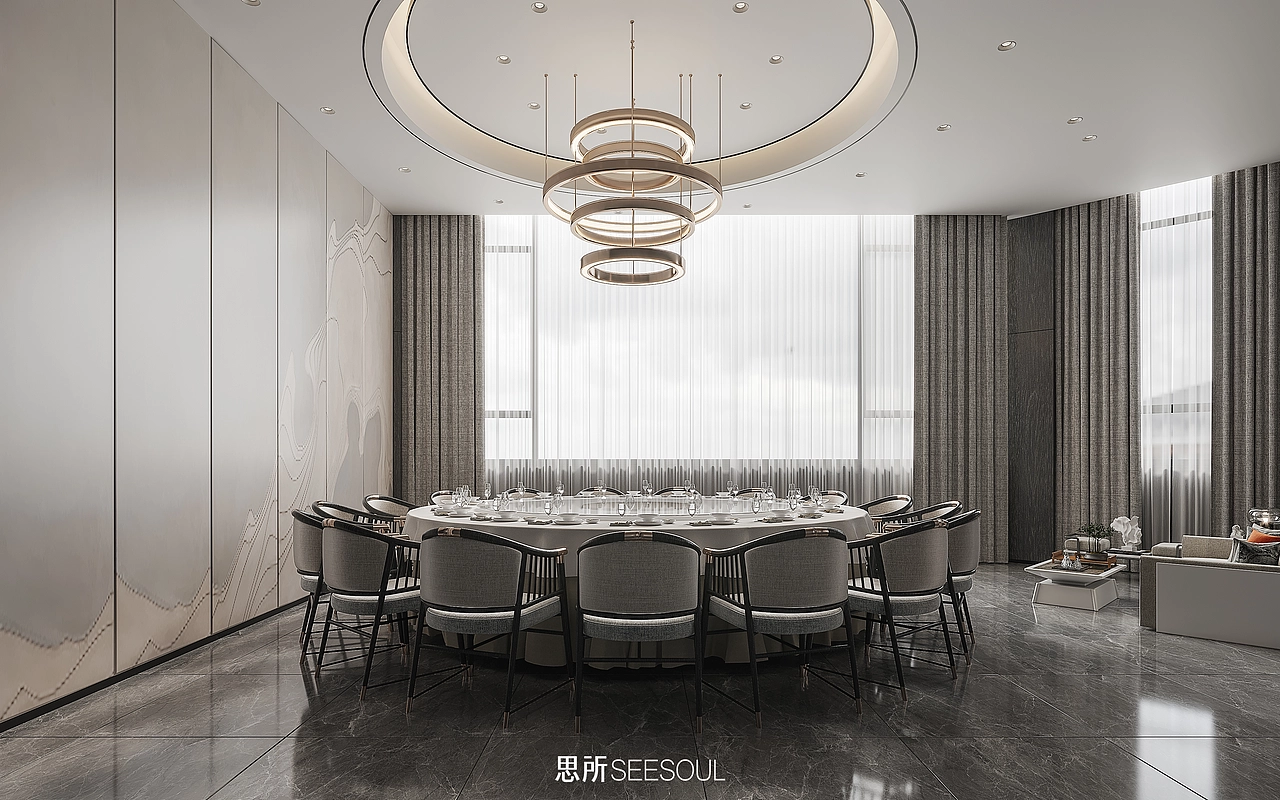 中餐厅-和沐潇湘|思所设计