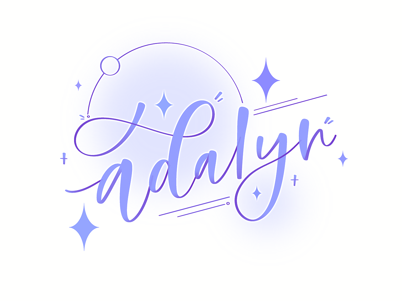 procreate平板手写英文个性签名丨签名标志丨签名水印