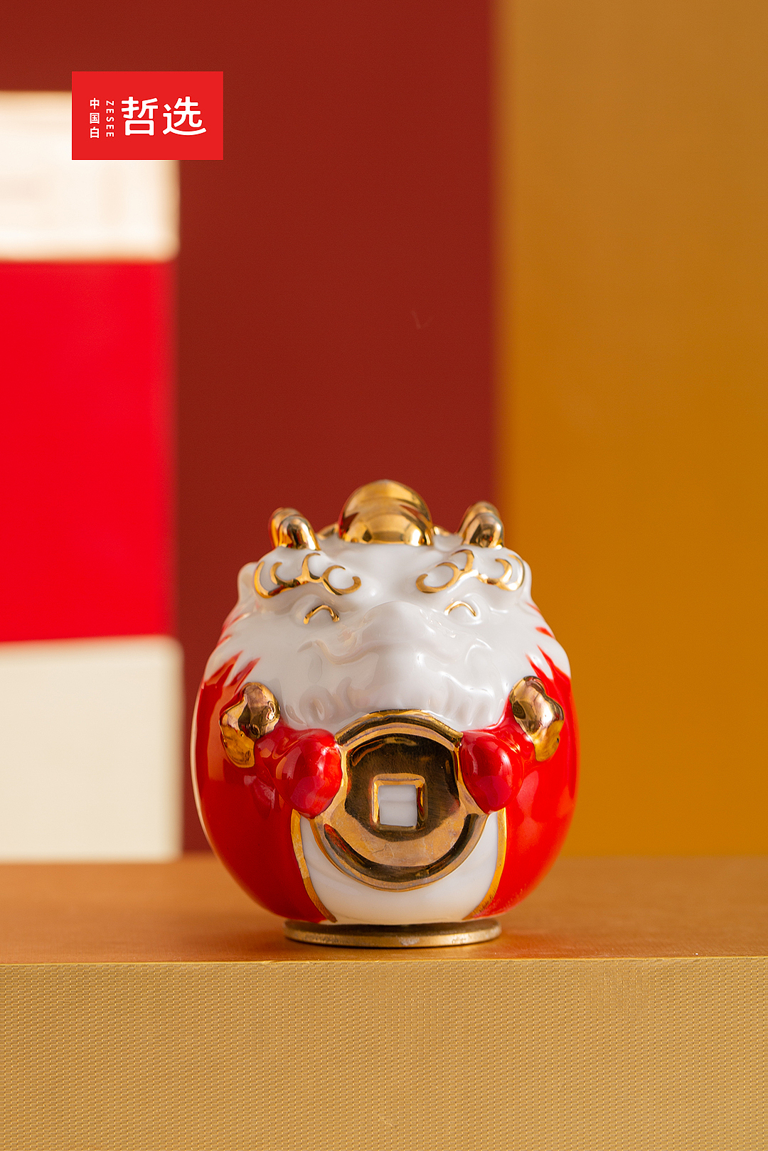 【中国白·哲选】转钱龙·生肖摆件（图ZMzYwMzQ5MTAw） - 生活用品 - 站酷设计师中国白哲选原创素材 - 站酷ZCOOL