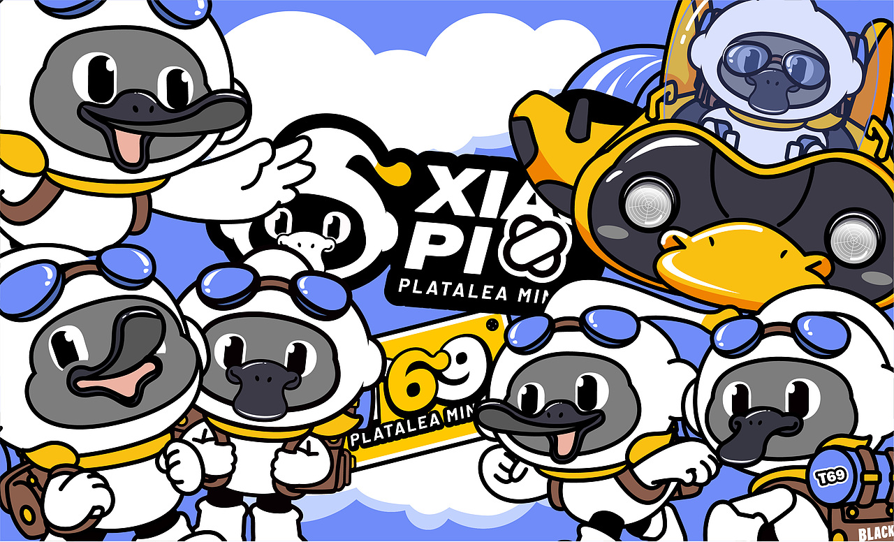 2022-卡通IP形象吉祥物作品合集(部分)文创潮玩品牌