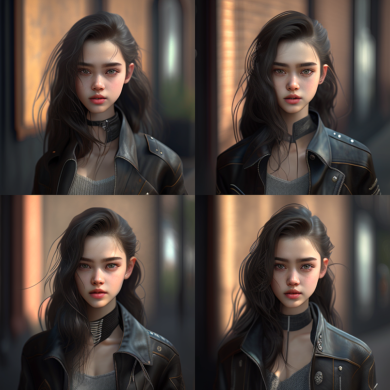 超写实亚洲girl-AI制图