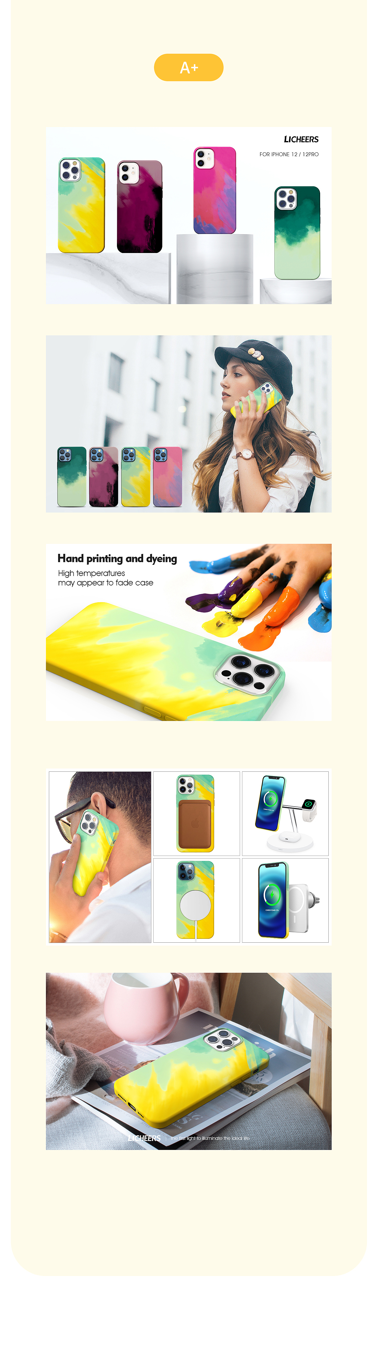 亚马逊 骑行支架 移动电源 手机壳 主图 A+