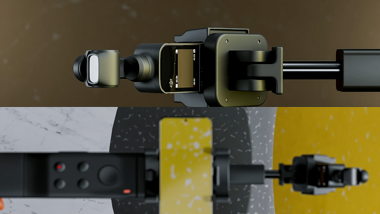 大疆灵眸Osmo Pocket口袋云台相机 动画（图ZMzQ0MDMzMDk2） - 产品 - 站酷设计师Ice_Away原创素材 - 站酷ZCOOL