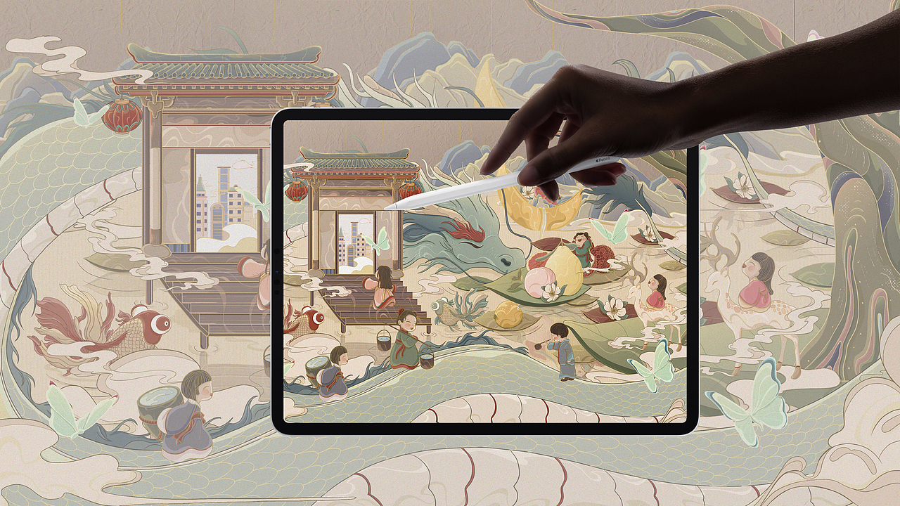 茶兀——美好世界，一个日常做梦画面（图ZMzQxMzcyNDUy） - 商业插画 - 站酷设计师京墨同学原创素材 - 站酷ZCOOL