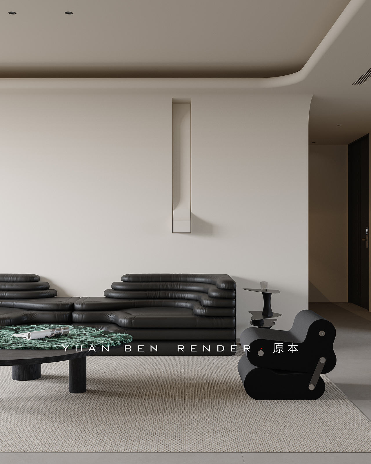 暖白色简约客餐厅