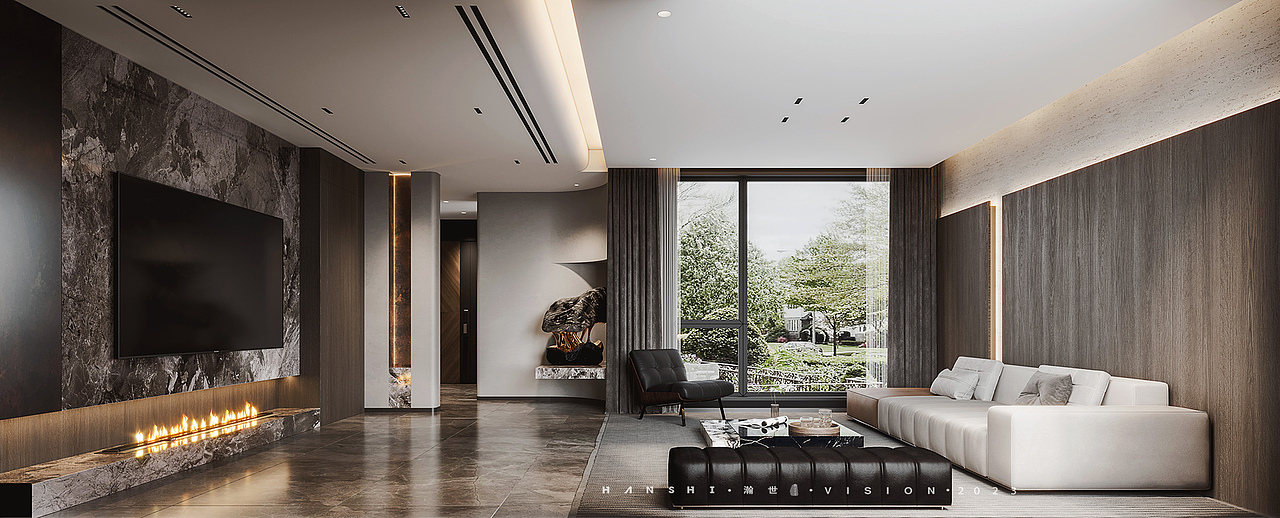 现代意式别墅一瀚世表现