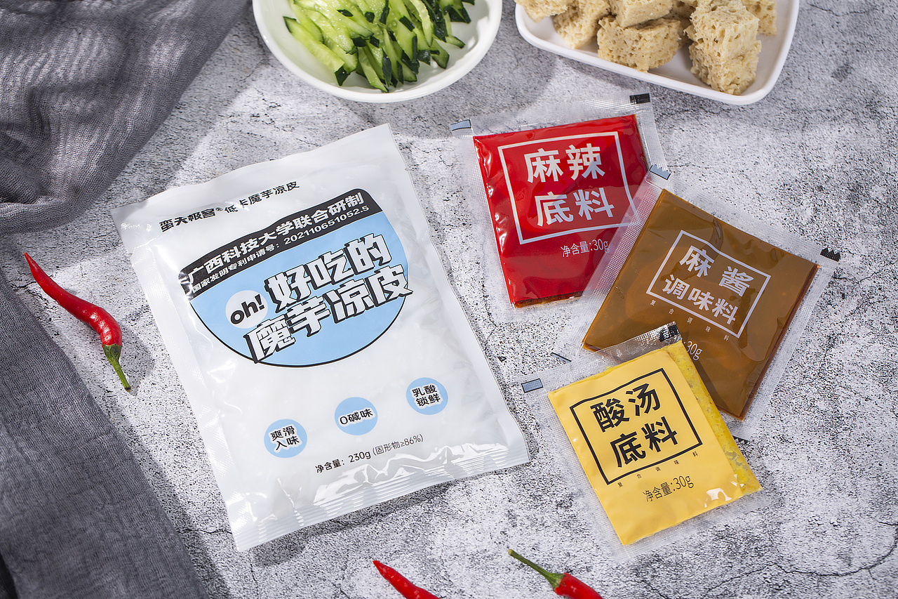 蛮夫极客魔芋凉皮