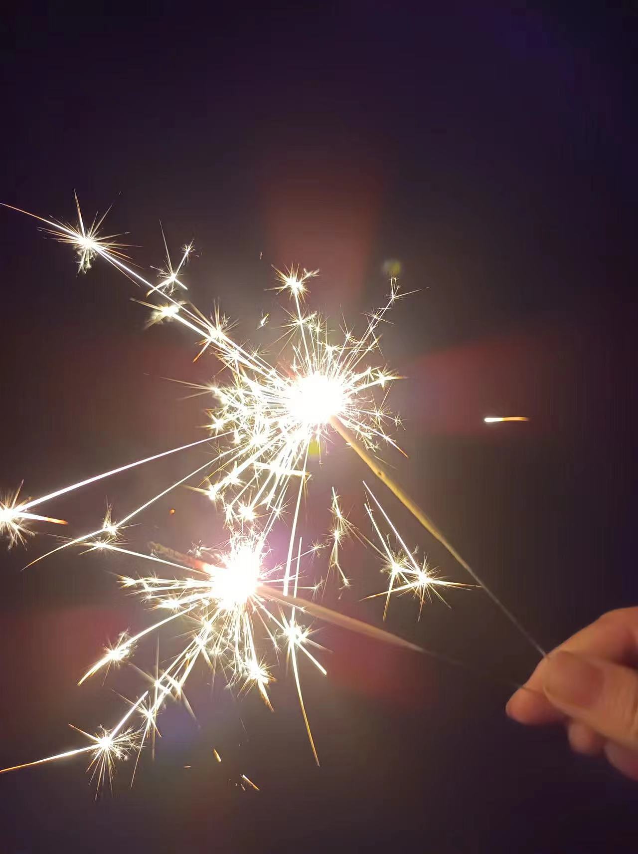 2023跨年夜烟花-仙女棒