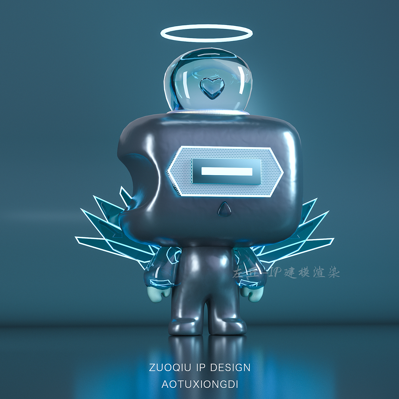 原创潮玩模型-品牌吉祥物凹凸兄弟