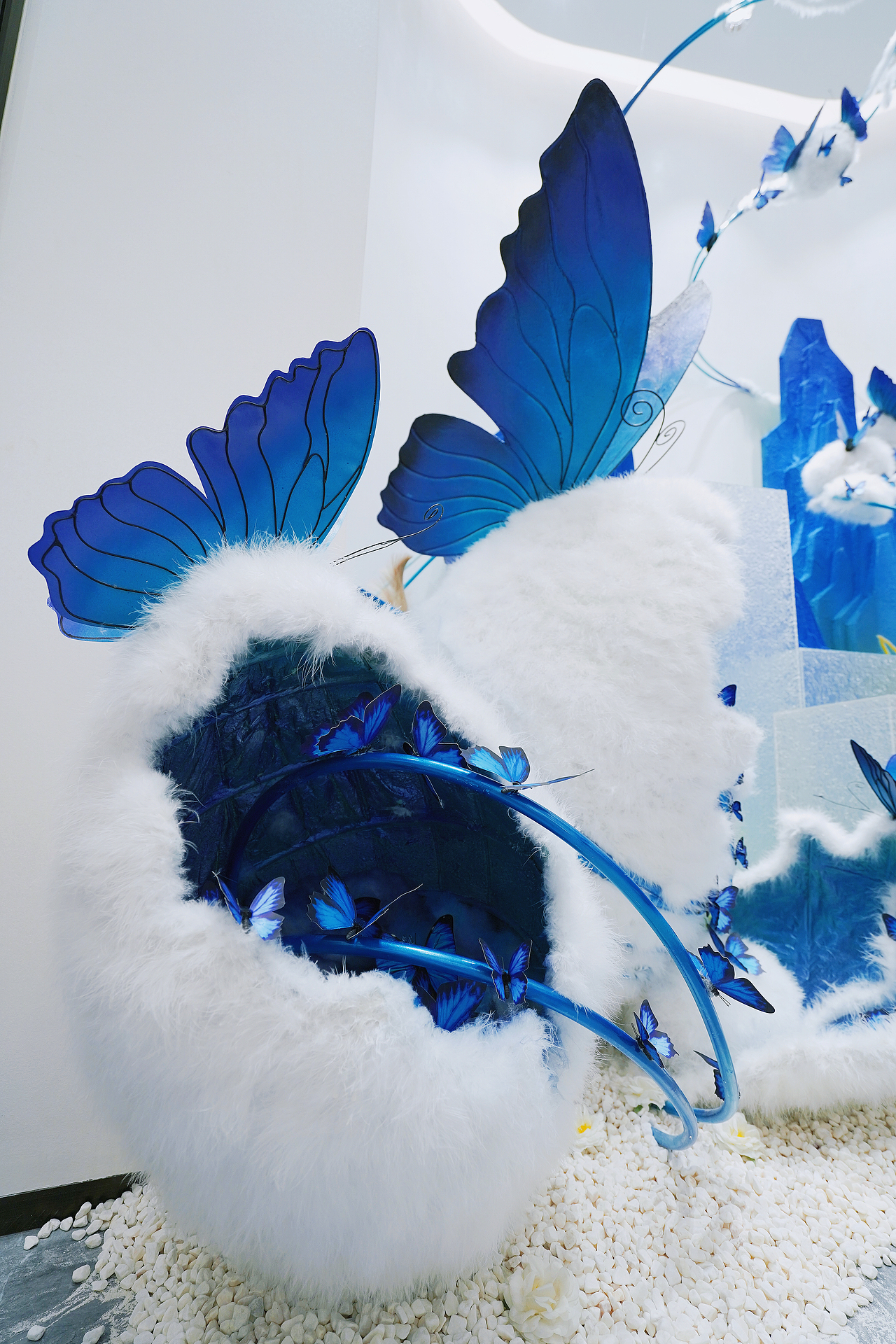 际华园-蝴蝶湾售楼部金蛋区艺术装置（图ZMzIwMTQwNzQw） - 展陈设计 - 站酷设计师萌苏花艺原创素材 - 站酷ZCOOL