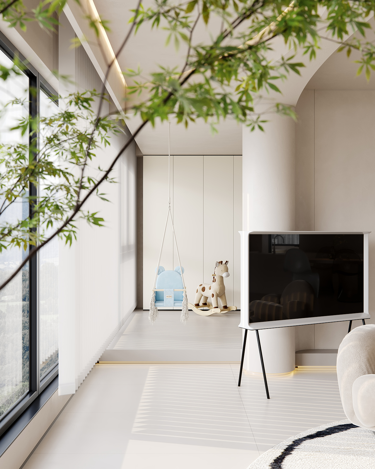 奶油风别墅（图ZMzMyMDg4OTQw） - 家装设计 - 站酷设计师痞老蟹原创素材 - 站酷ZCOOL