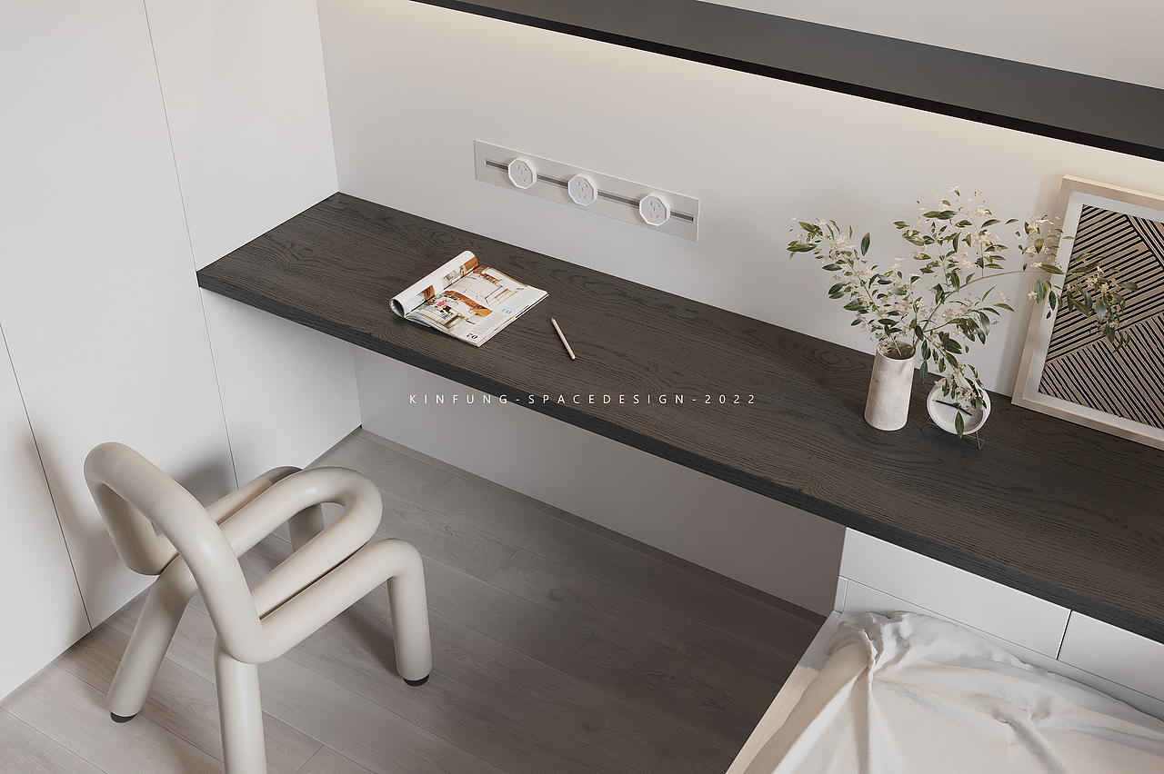 现代极简 | 87㎡ | 2居室（图ZMzIxNzExOTU2） - 家装设计 - 站酷设计师KINFUNG很好看原创素材 - 站酷ZCOOL