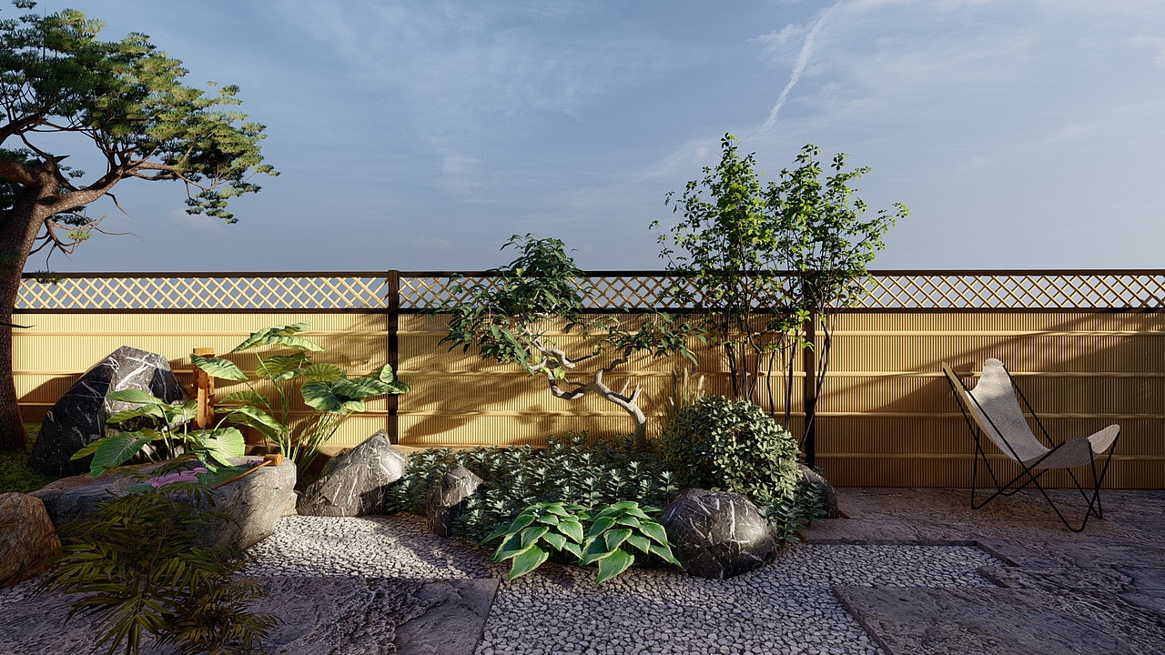 重慶江山越30平日式精致小院（圖ZMzMzOTc2NTQ0） - 景觀設(shè)計 - 站酷設(shè)計師TchWu景觀設(shè)計原創(chuàng)素材 - 站酷ZCOOL