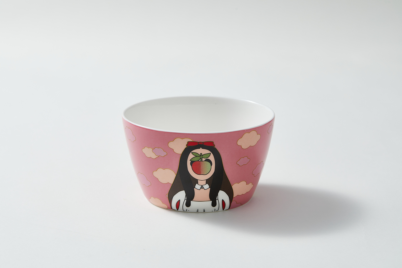 蓝烟斗*红胶囊 无声呐喊IP的骨瓷查餐具系列