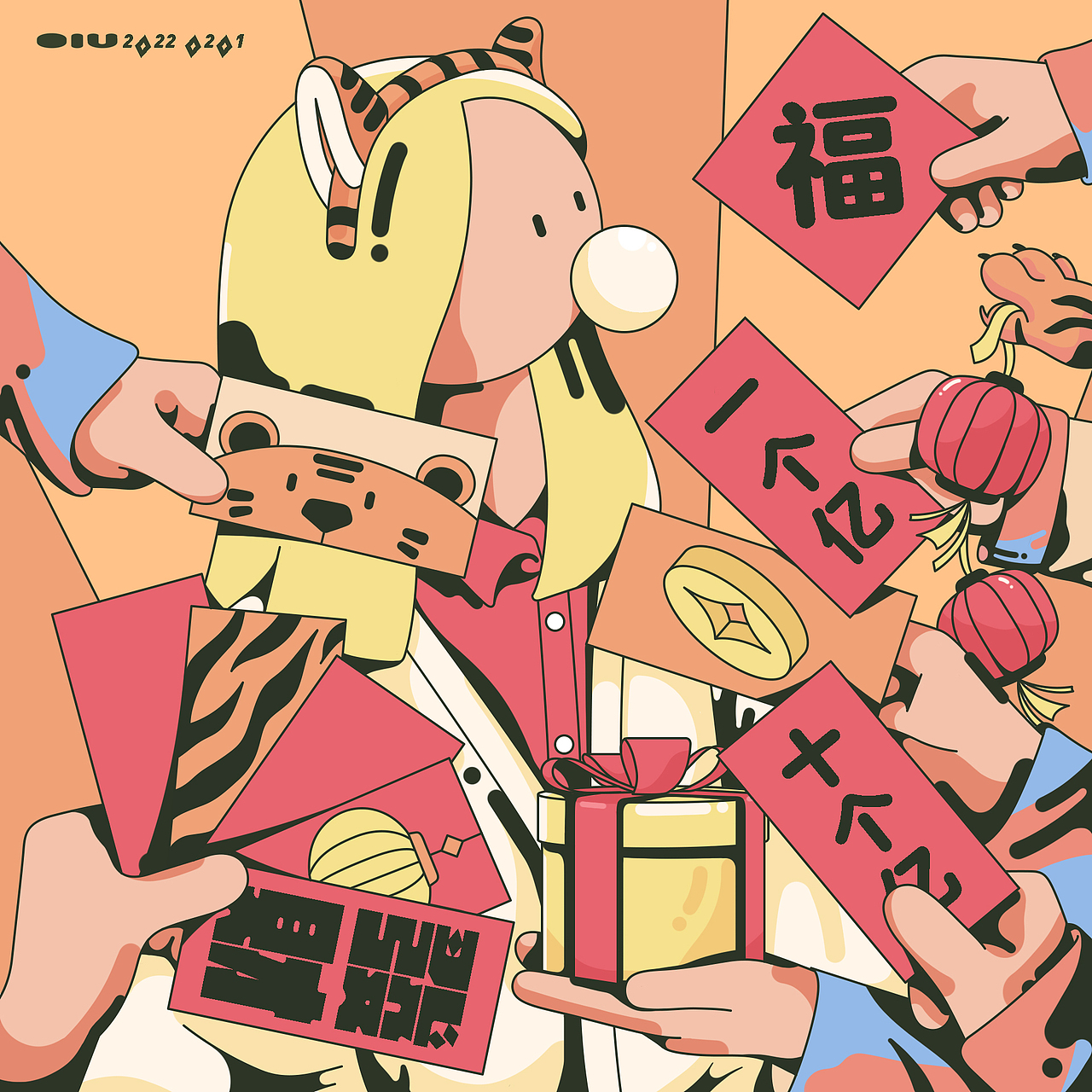 第一梯队插画练习——多彩的人儿呀（图ZMzAxMDkyNDc2） - 创作习作 - 站酷设计师哪块料原创素材 - 站酷ZCOOL