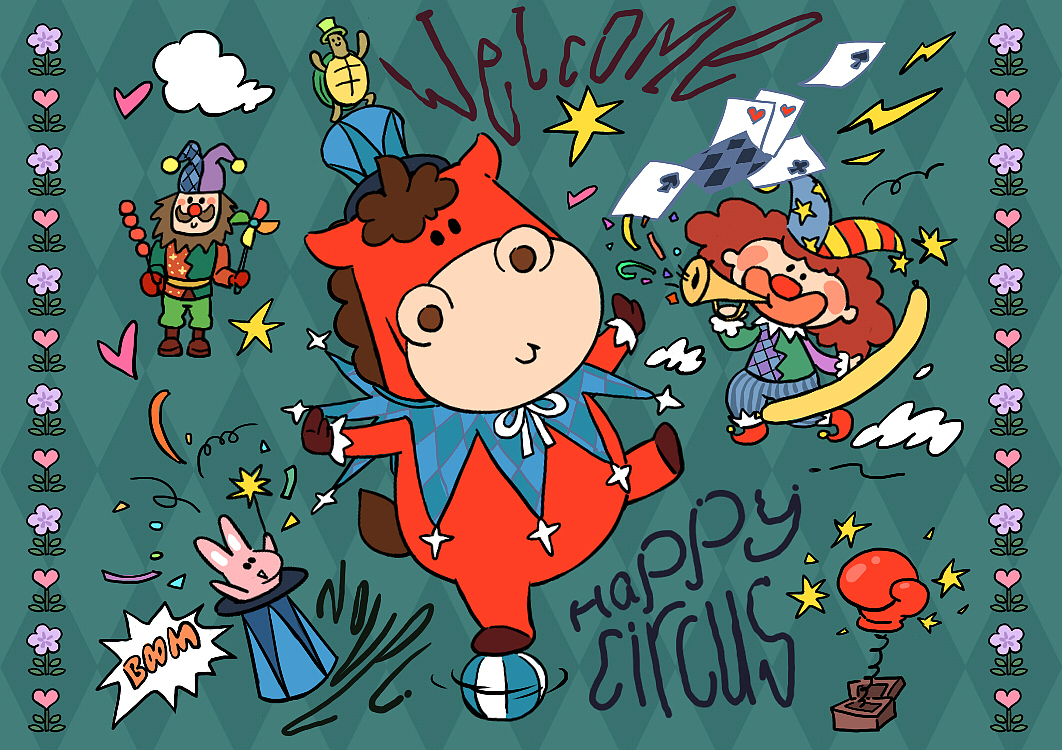 高产的一天（图ZMzY2MjcyNzQ4） - 儿童插画 - 站酷设计师吕小马原创素材 - 站酷ZCOOL