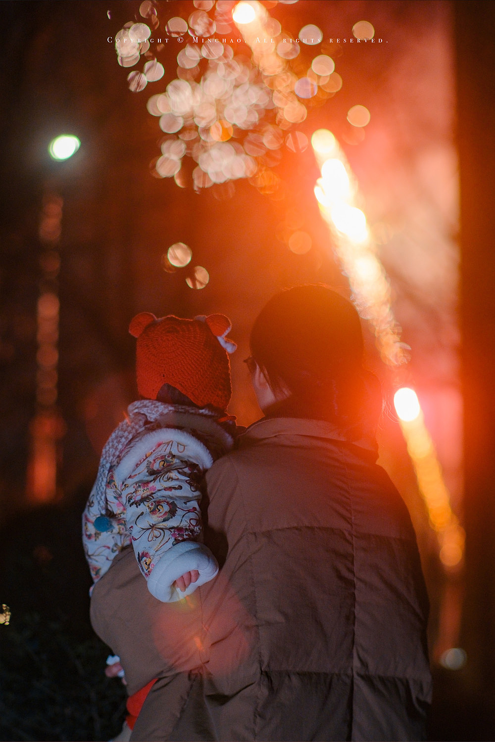 正月十五挑花灯