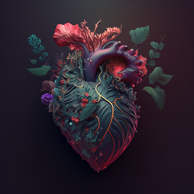 ai艺术, 高贵的心，人工智能绘画，需艺工作室