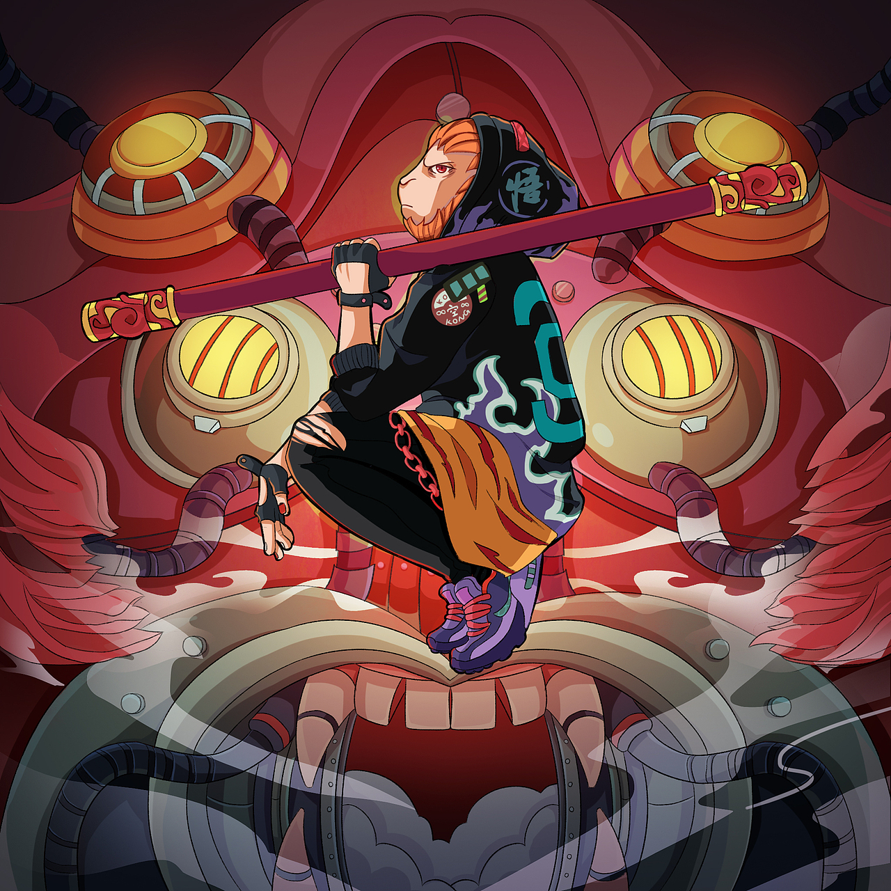 西游（图ZMzIwMDYyMjYw） - 创作习作 - 站酷设计师爱偷懒佛系小蛋蛋原创素材 - 站酷ZCOOL