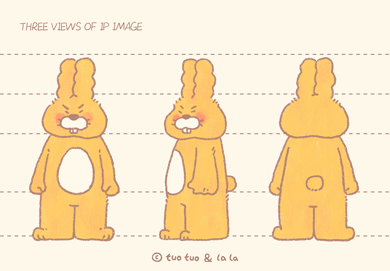 托托和拉拉系列表情包第三弹（图ZMzQ1MjA1NTY0） - IP形象 - 站酷设计师yueyi_原创素材 - 站酷ZCOOL