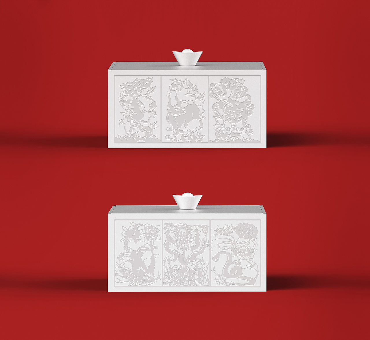 中邮收藏x彭狮 I 十二生肖 面面俱到（图ZMzIyNjYxMDg4） - 包装 - 站酷设计师彭狮设计实验室原创素材 - 站酷ZCOOL