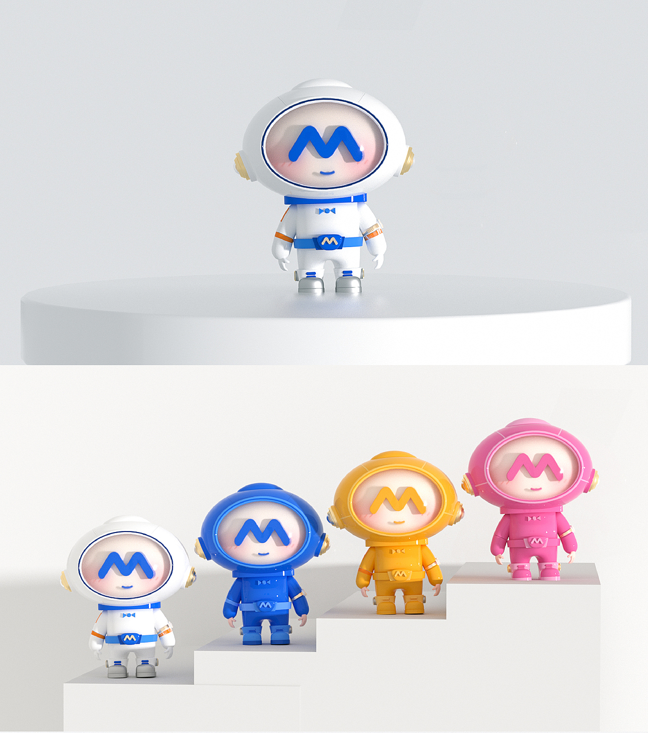 探索者的浪漫-卡通IP渲染