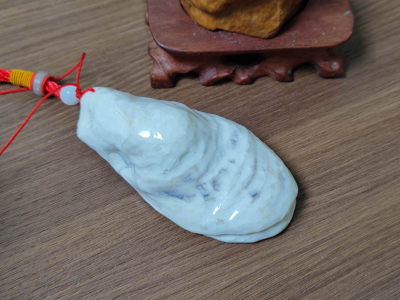 粉红鳌鱼生蚝壳手绘把玩件（图ZMzYyNzQzNTI4） - 其他手工艺 - 站酷设计师凡尼亨原创素材 - 站酷ZCOOL