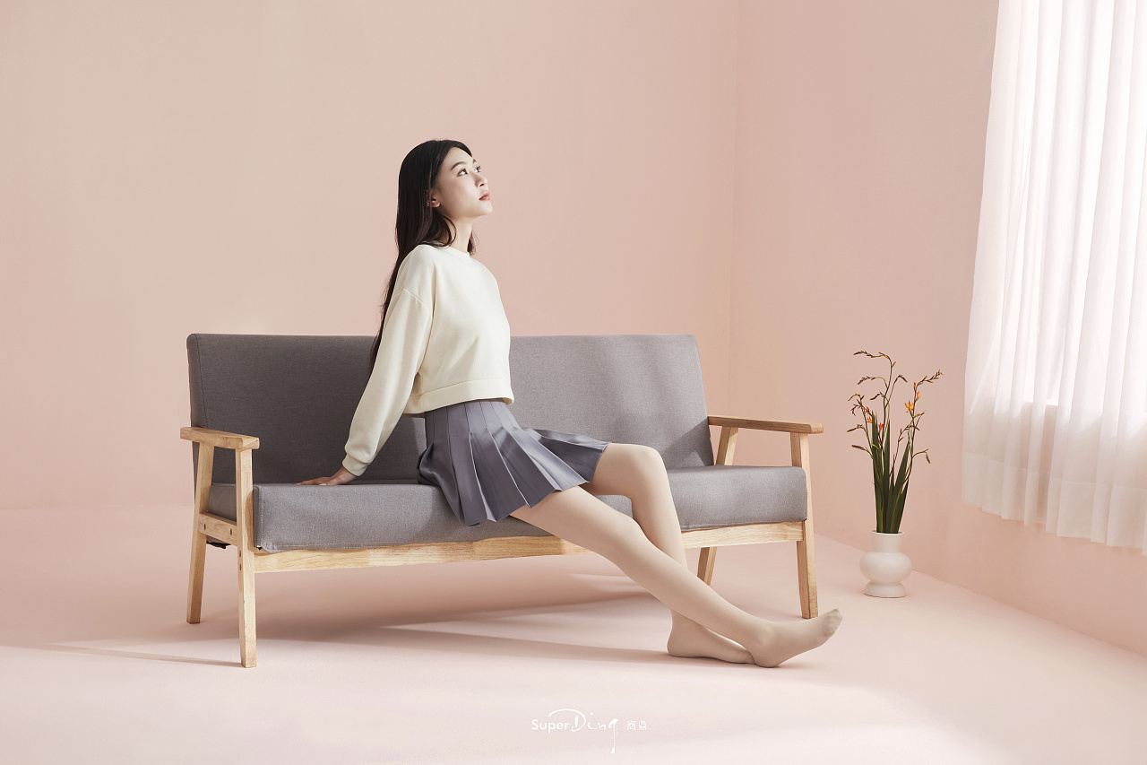 桑桃鲨鱼裤 光腿裤 瑜伽裤拍摄|日系风