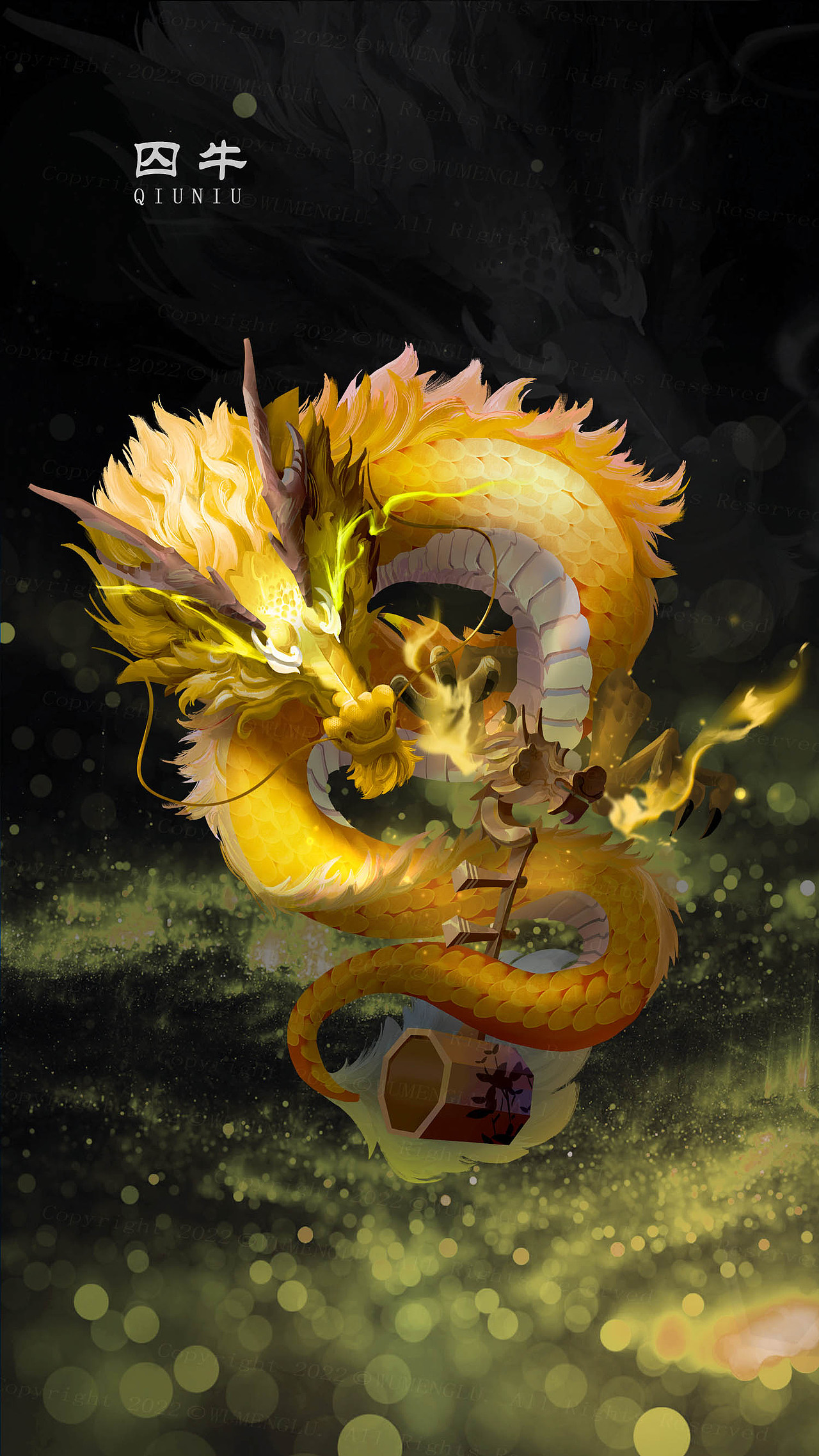 龙生九子图鉴（图ZMzA4NzU5MDE2） - 创作习作 - 站酷设计师吴梦露_原创素材 - 站酷ZCOOL