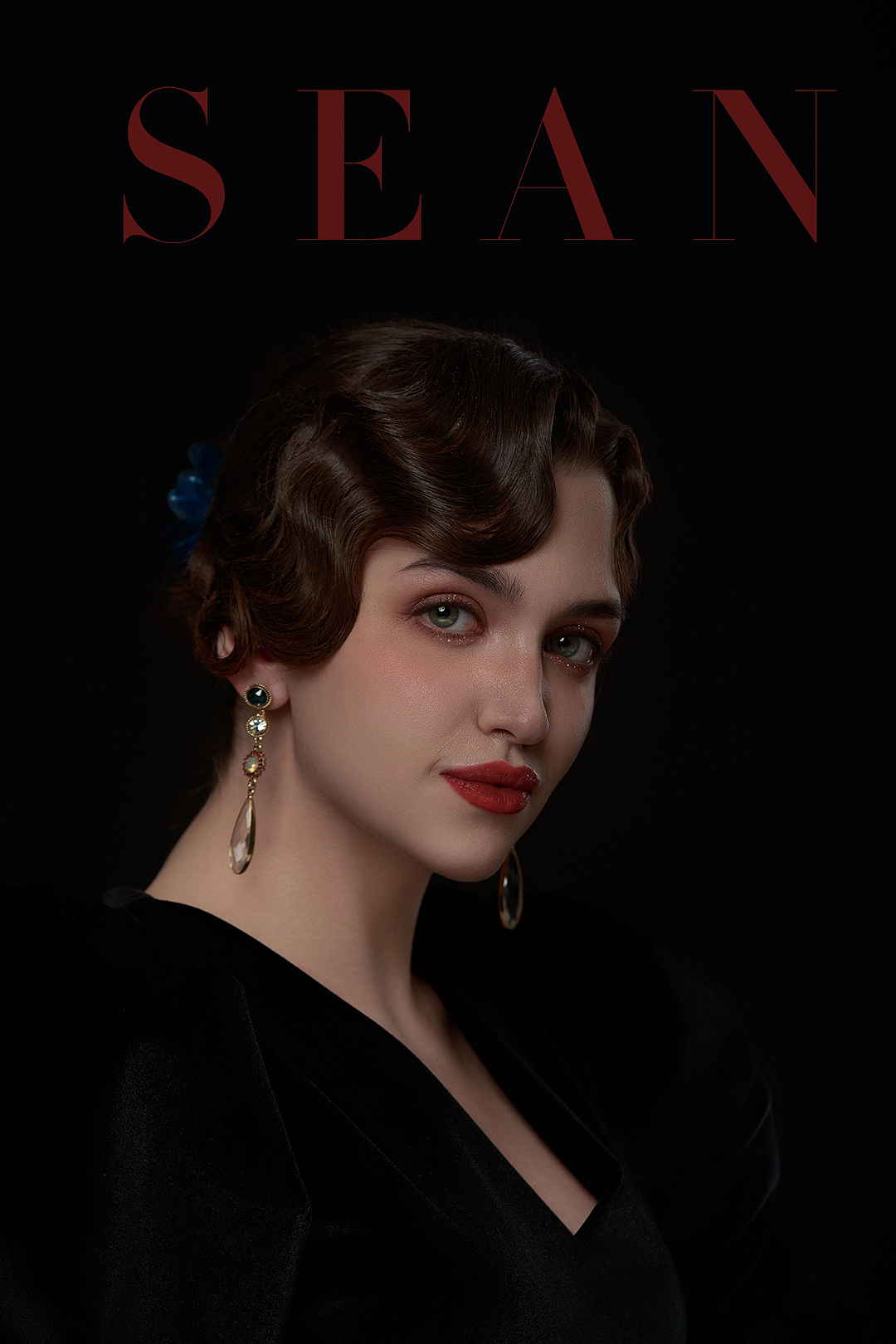 今晚拍的彩妆广告,神仙打架的一晚。