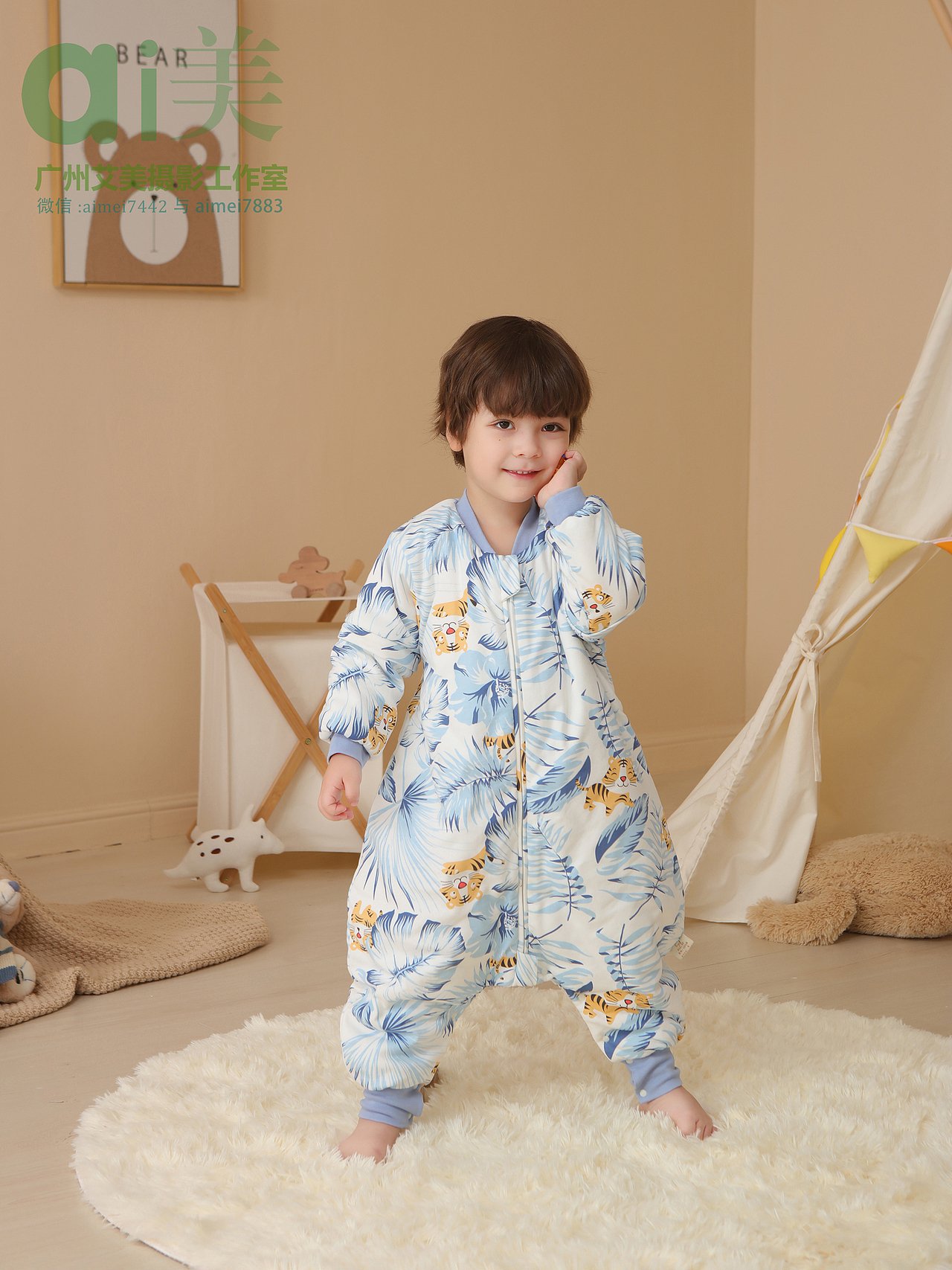 童装拍摄广州外国母婴装儿童产品拼拍模特拍照淘宝摄影