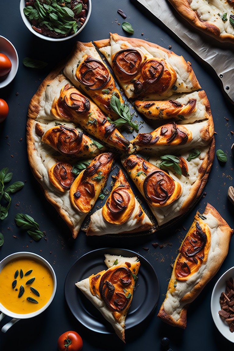 美食之旅（图ZMzM2NTc1OTA4） - AI作品 - 站酷设计师Z95273830原创素材 - 站酷ZCOOL