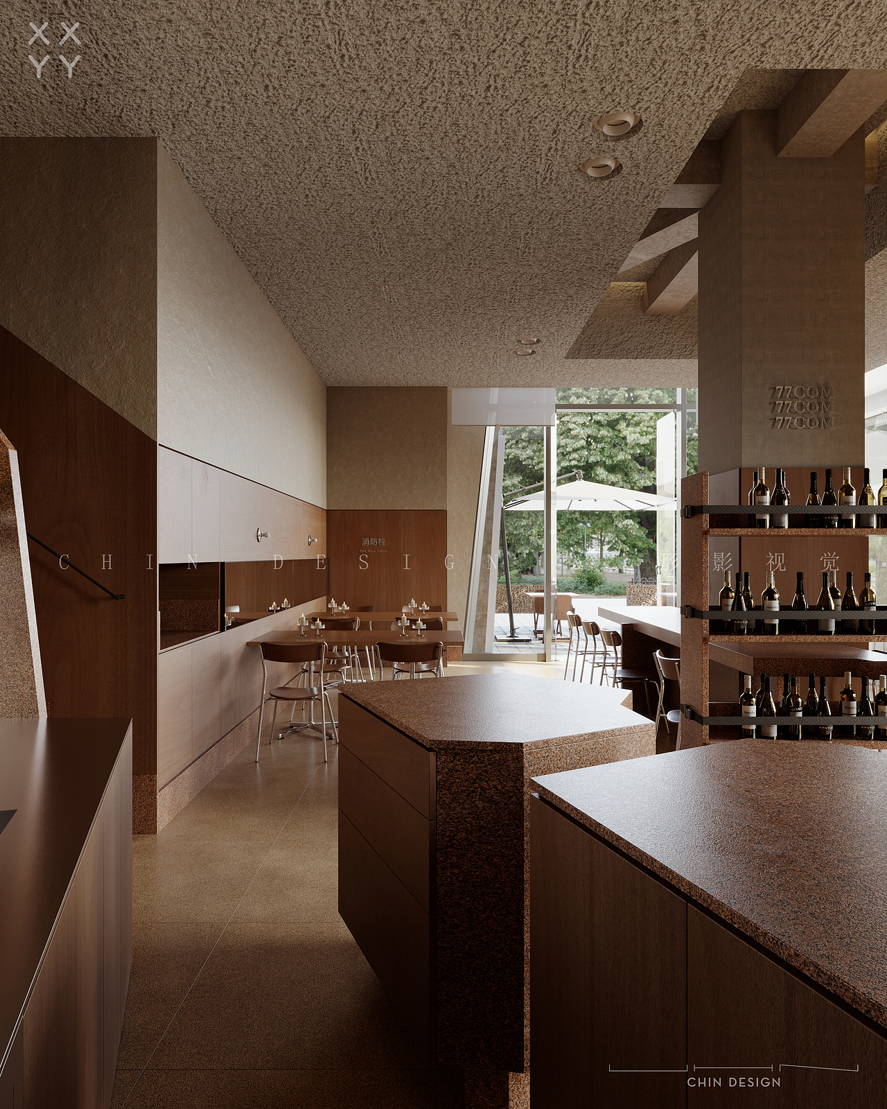 SEVEN综合商业（图ZMzQ1NzUzMTA0） - 酒店餐饮设计 - 站酷设计师小凡__形影视觉原创素材 - 站酷ZCOOL