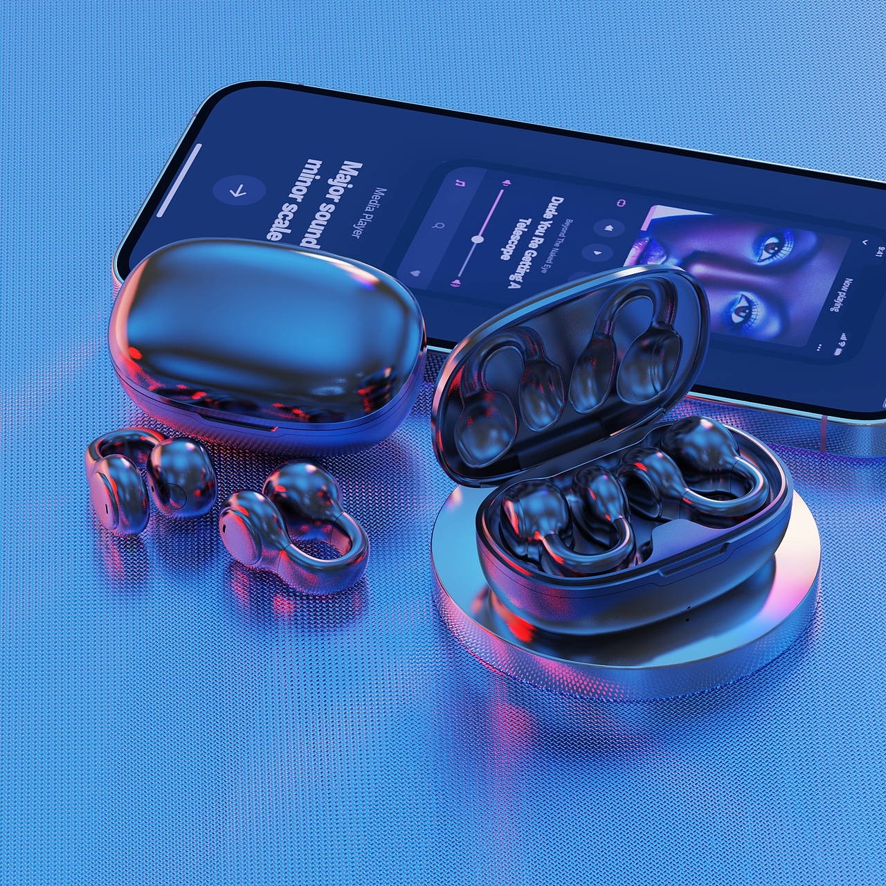 产品渲染--耳机工作节选(第一个月记录)