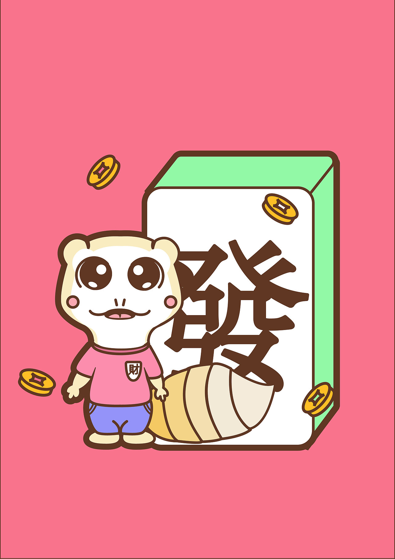 守宫壁虎卡通ip设计