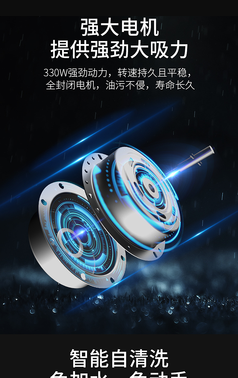 大厨电油烟机详情（图ZMjk3NzExMzI4） - 电商 - 站酷设计师素面若惜原创素材 - 站酷ZCOOL