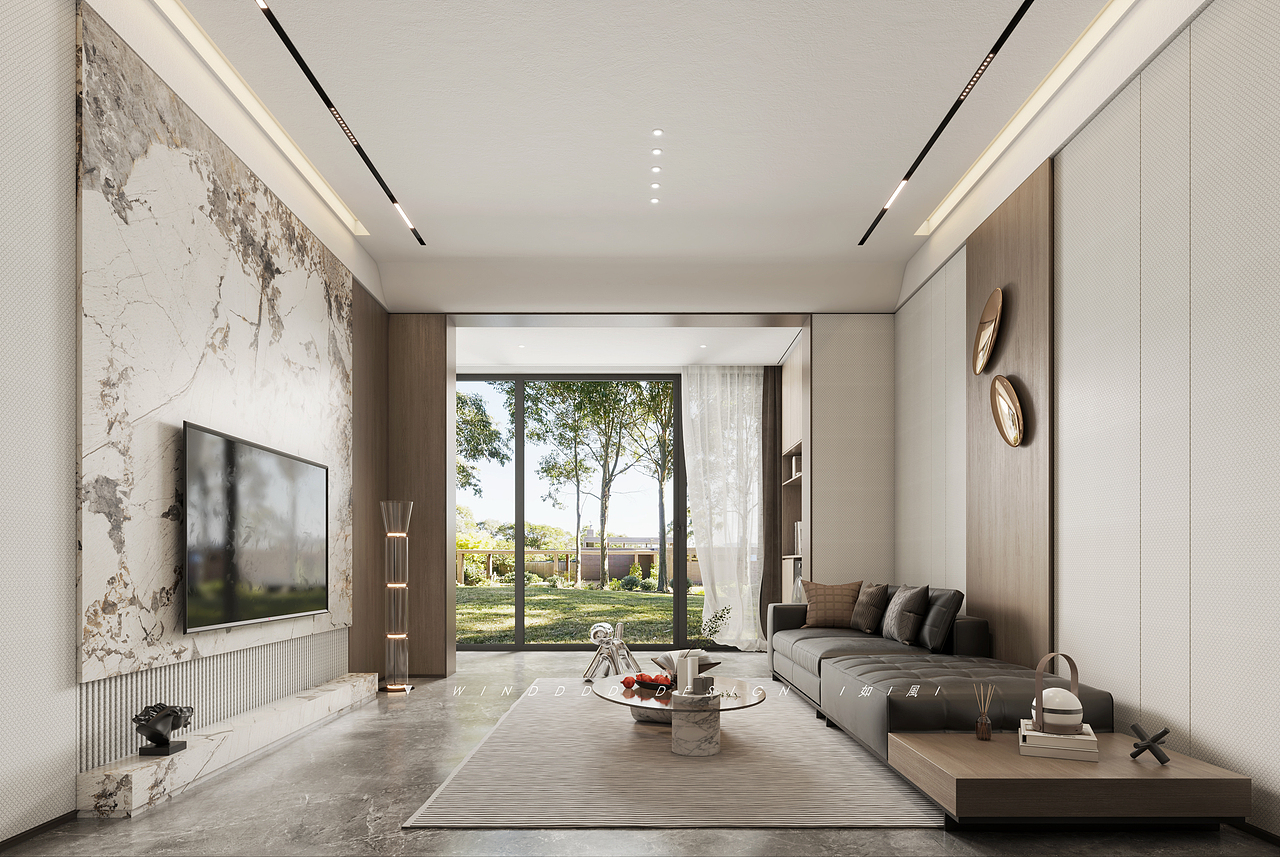 ▼ WIND作品集 ▎现代轻奢住宅