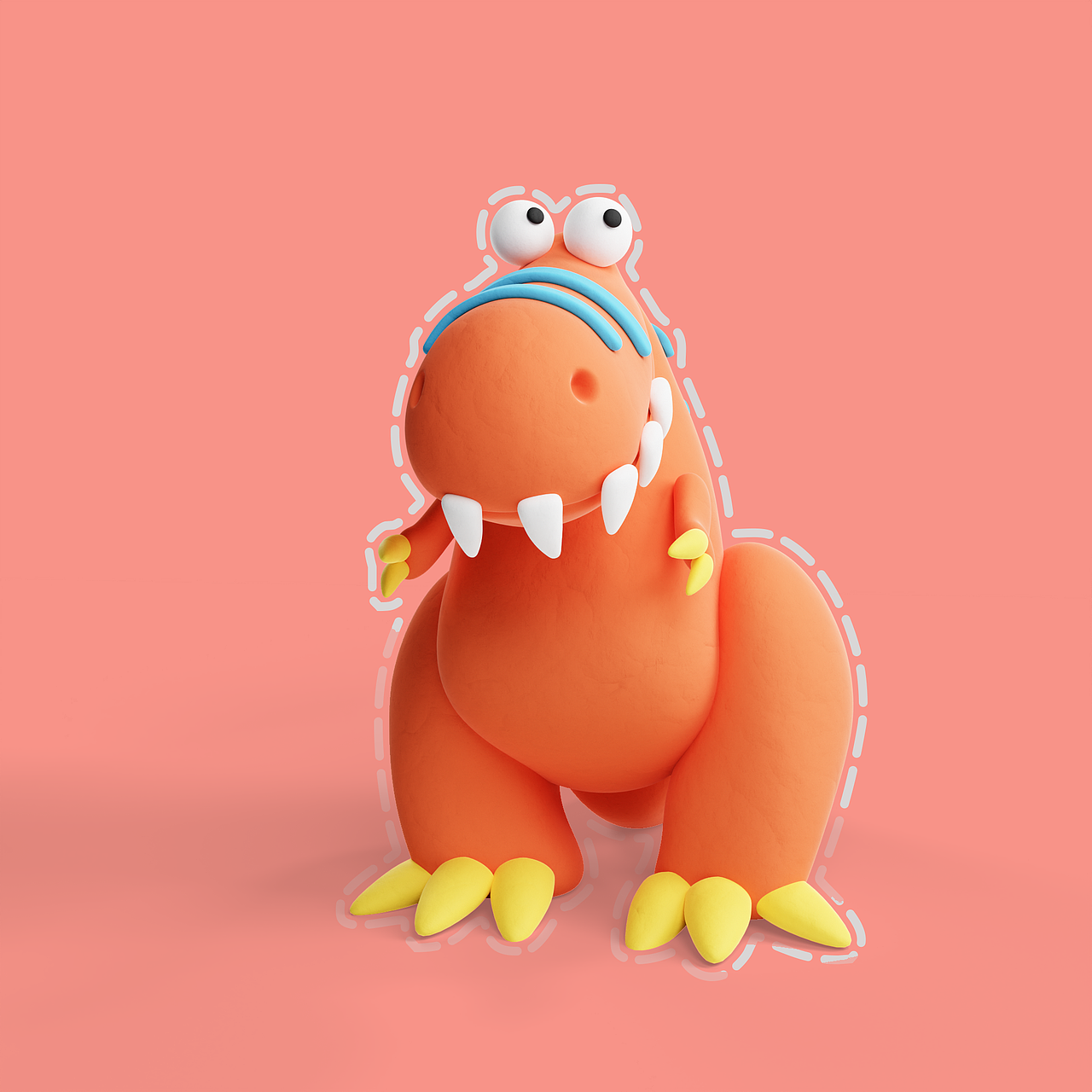 黏土的小世界-母婴儿童黏土电商产品场景渲染（图ZMzQxOTg1MzA0） - 产品 - 站酷设计师XUAN同学不着急原创素材 - 站酷ZCOOL