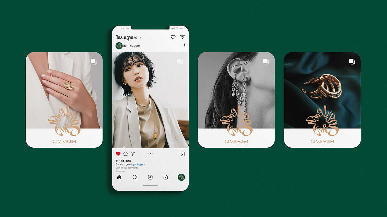 智美吉彩GEM IS A GEM|珠宝品牌视觉设计