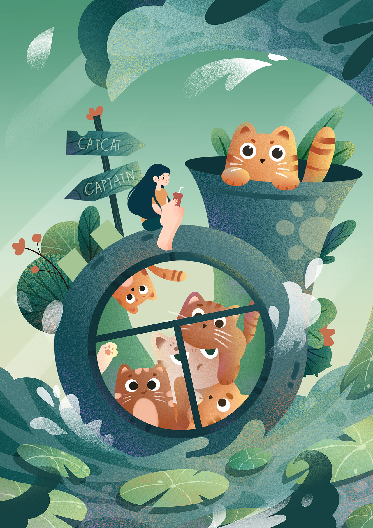 扁平风场景合集（图ZMzMyMTA5MjM2） - 创作习作 - 站酷设计师玩灰灰原创素材 - 站酷ZCOOL