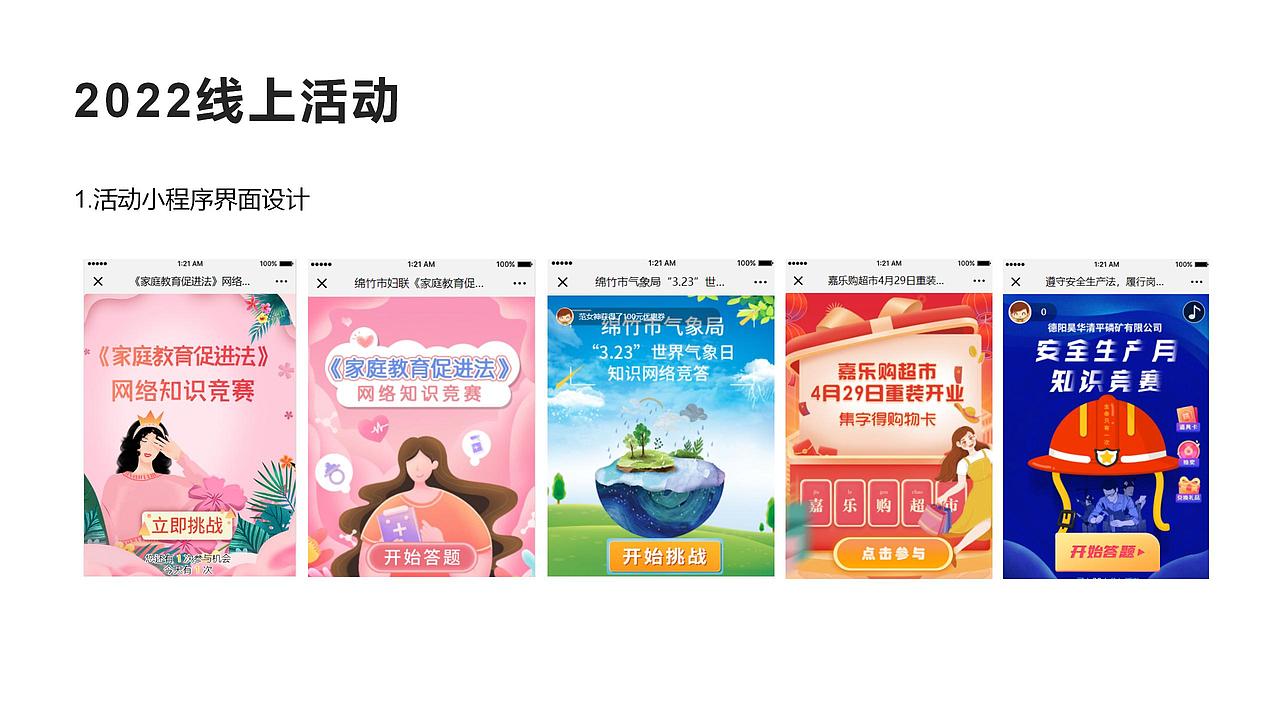 2021-2022年作品集整理