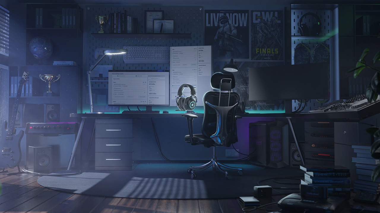 电竞耳机动画（图ZMjk5MzcyNTg4） - 动画/影视 - 站酷设计师大肠金原创素材 - 站酷ZCOOL