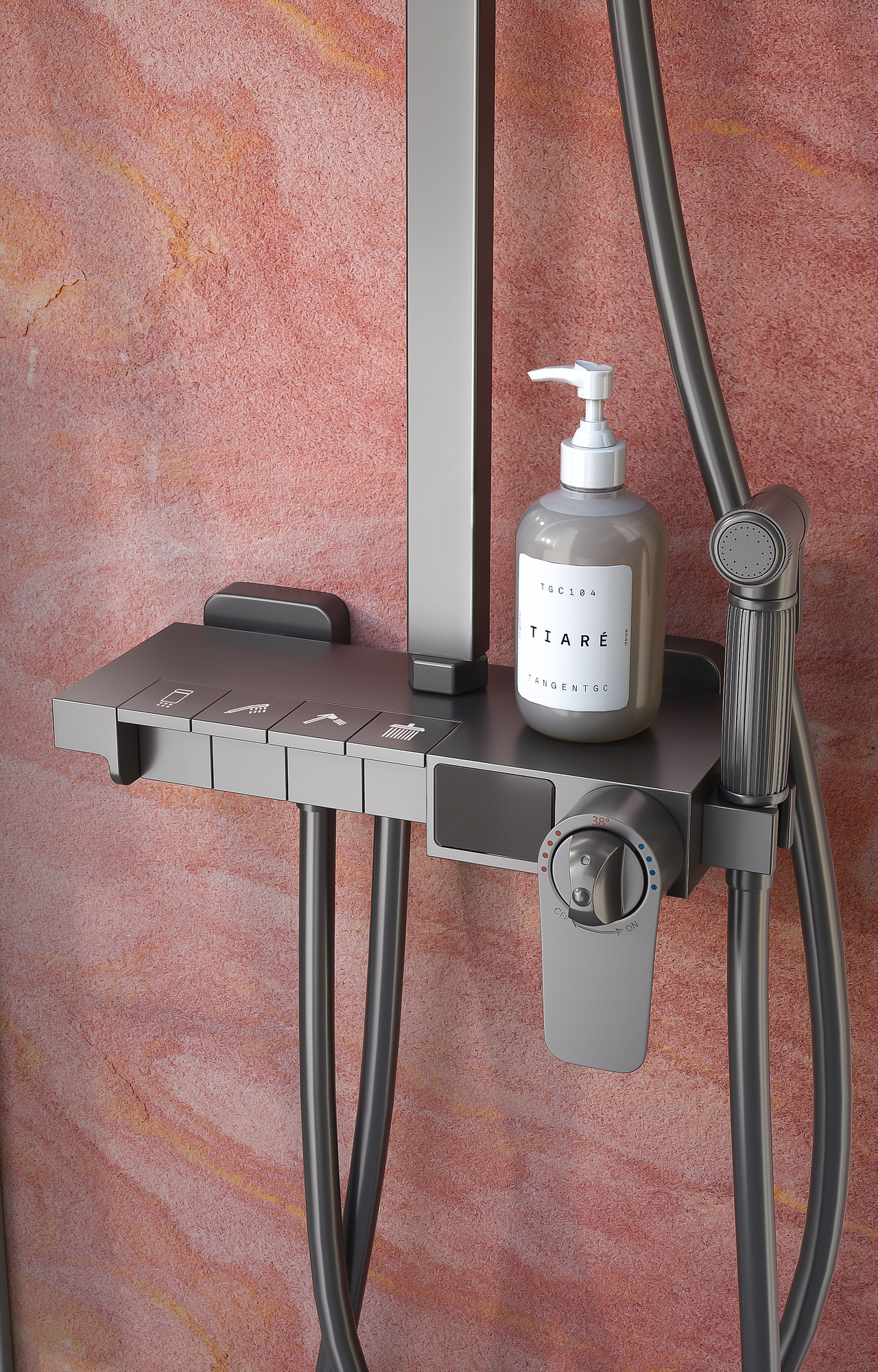 卫浴产品渲染-1（图ZMjk5MDcyMzM2） - 产品 - 站酷设计师光线追踪原创素材 - 站酷ZCOOL