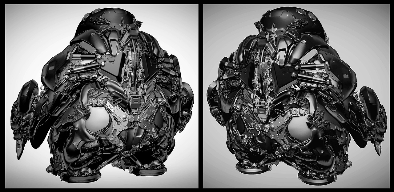 Q版机甲（图ZMzQ5MTcyNjky） - 产品 - 站酷设计师永暗的吹水鱼原创素材 - 站酷ZCOOL