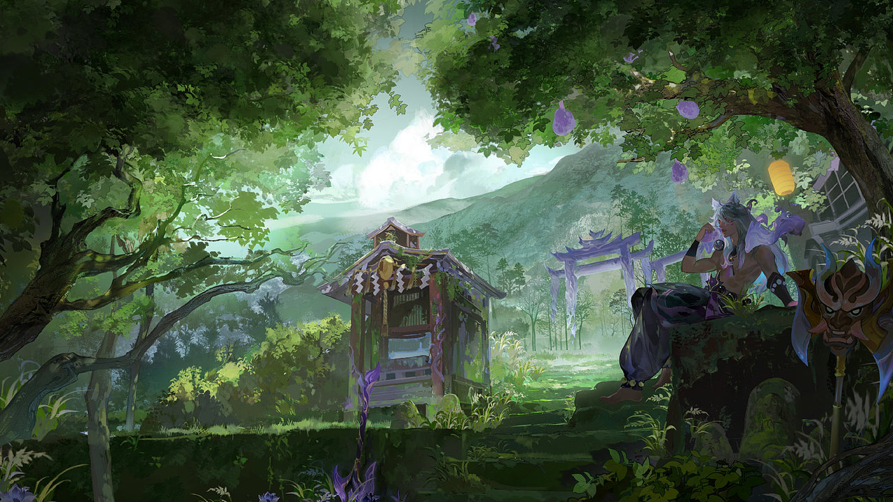 英雄联盟S12《无归 | 绽灵节·灵魂莲华(2022) 》（图ZMzIwNDQyNjMy） - 动画片 - 站酷设计师INFINI映纷创意原创素材 - 站酷ZCOOL