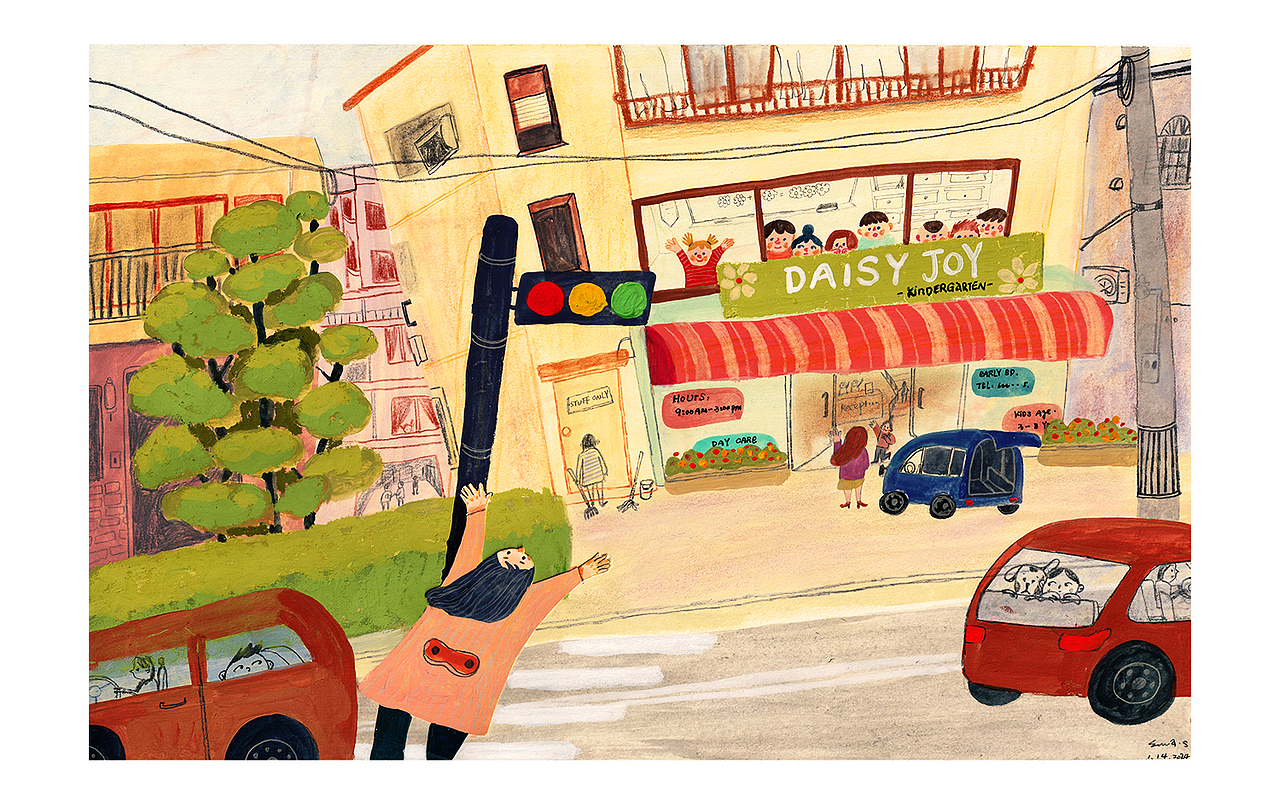 和小天使的相遇（图ZMzYwMTAzNjgw） - 绘本 - 站酷设计师大番喜Emma原创素材 - 站酷ZCOOL