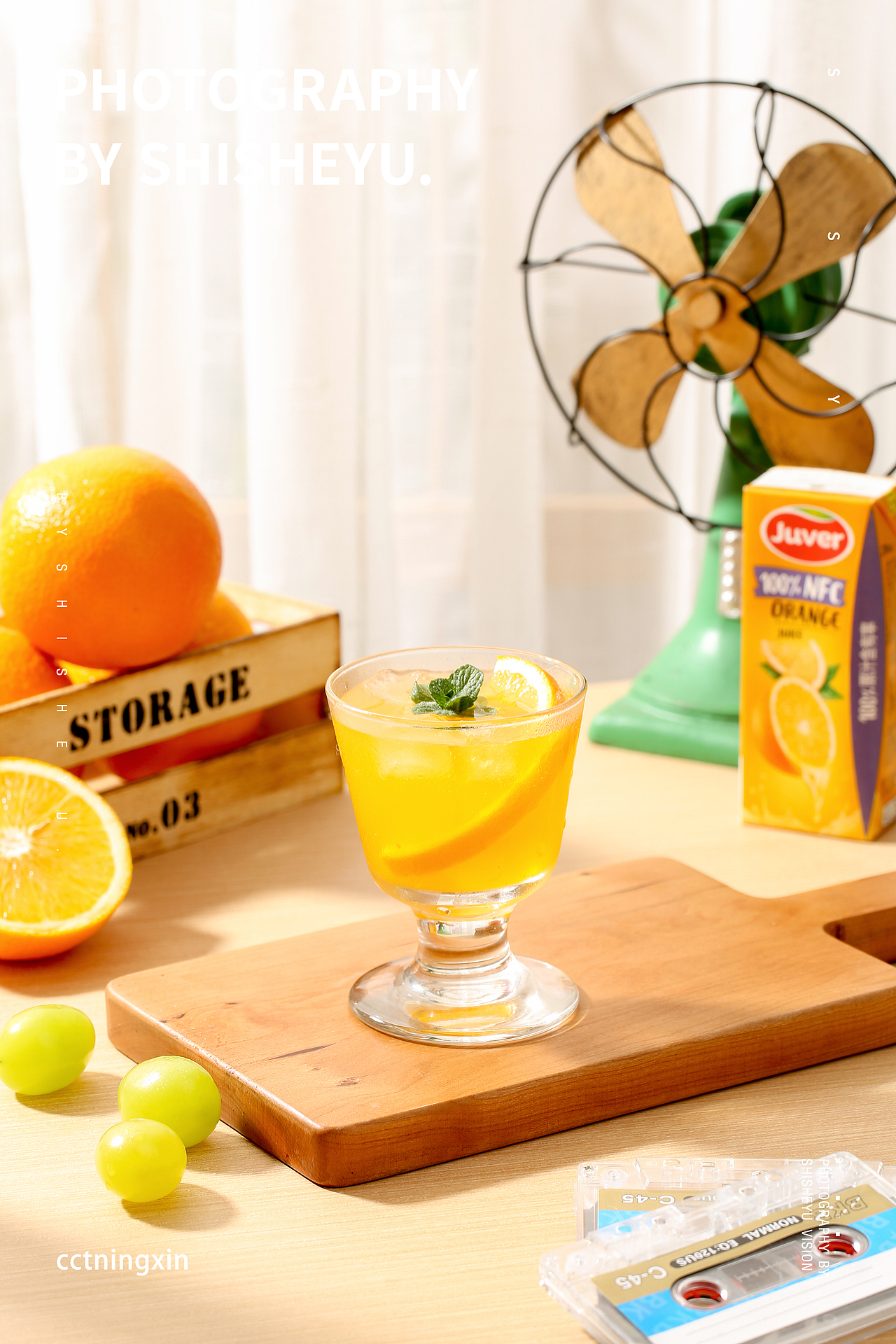 饮料拍摄~橙汁拍摄