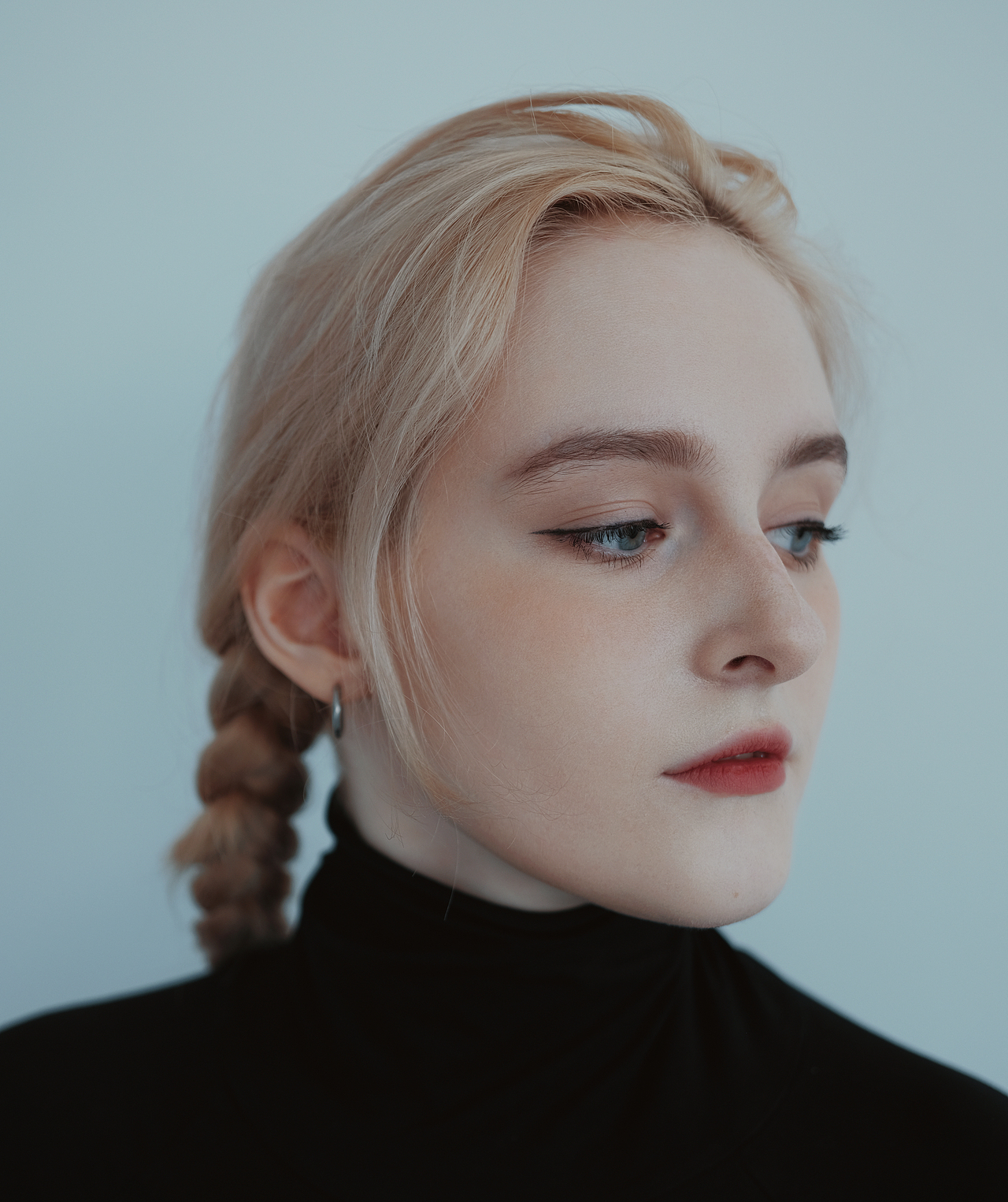 潮牌模特甜度超标RINA 服装女模 平面外国女模广告女模