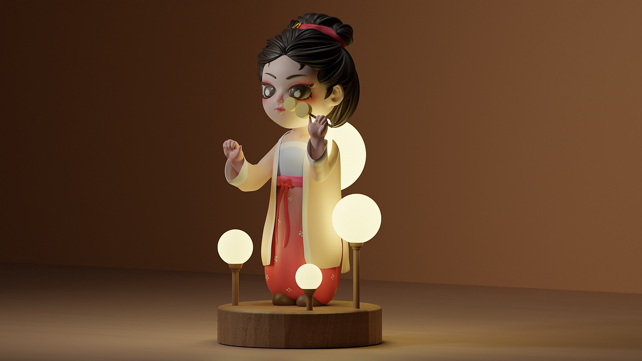 成都博物馆IP形象设计-乐乐的演奏日记（图ZMzQ3OTcyMDM2） - 玩具 - 站酷设计师忘川孤鹤原创素材 - 站酷ZCOOL